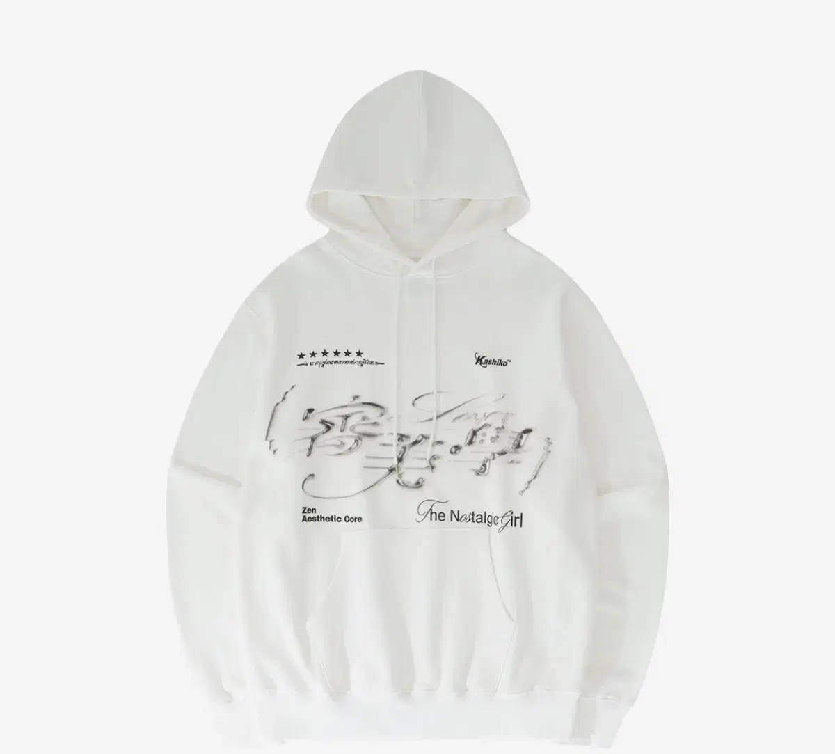 카시코 에스테틱 후디 Kashiko Aesthetic Hoodie